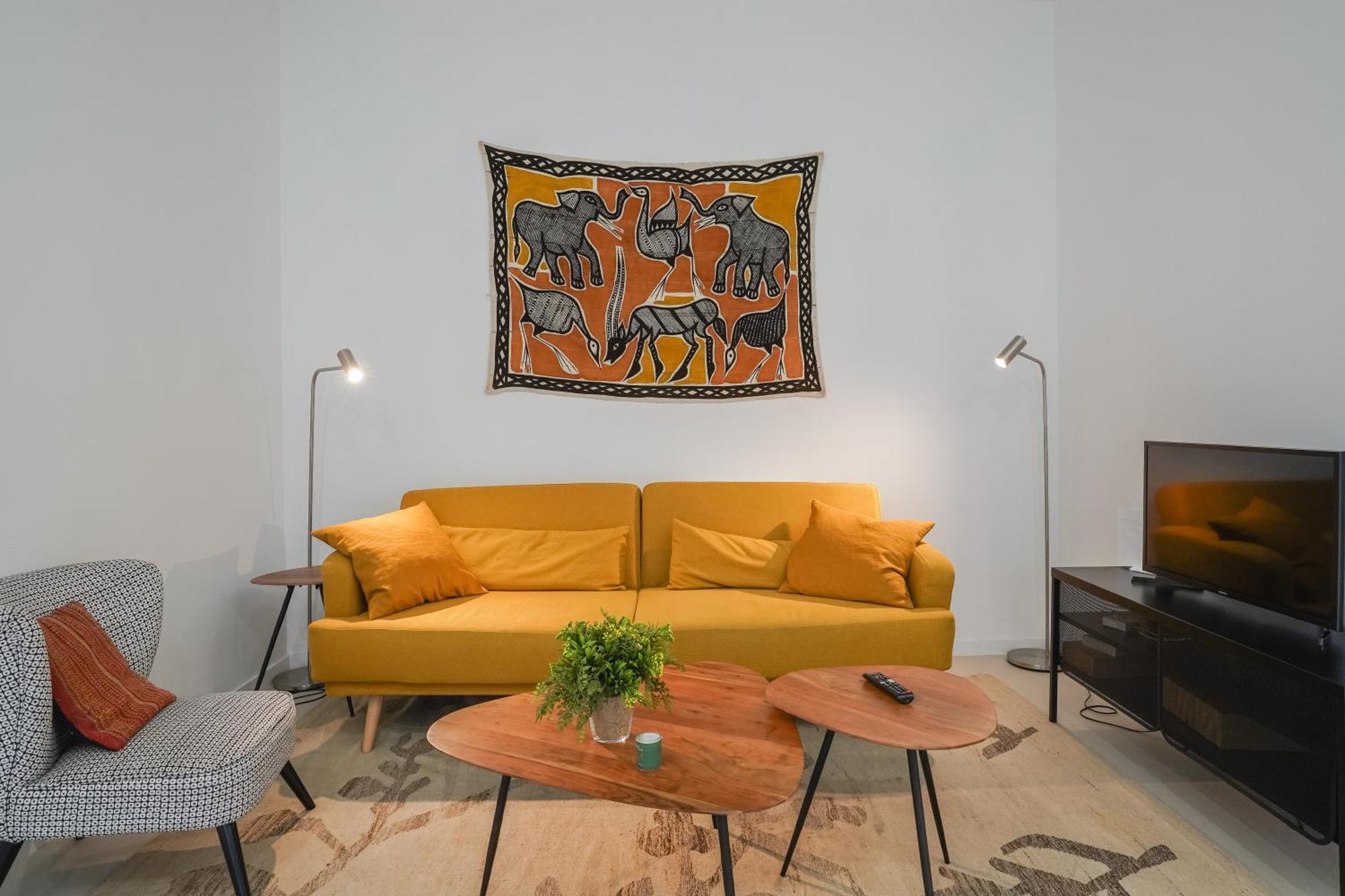 Modern Apartment-1Bedroom 1Bath-Prosperidad Madrid Buitenkant foto